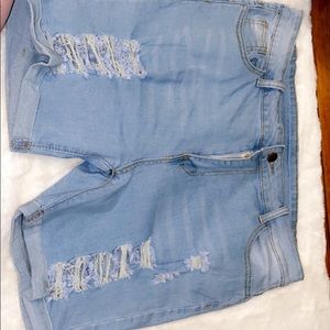Jean shorts